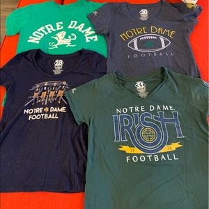 (4) Fighting Irish Notre Dame Women's T-Shirts